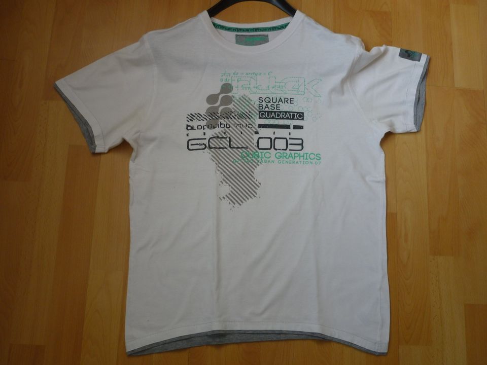 T-Shirt Gr. M 48/50 mit Print Aufdruck weiß in Langen (Hessen)