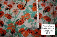 French Terry bedruckt Farbe grau mit Marienkäfer Bielefeld - Brake Vorschau