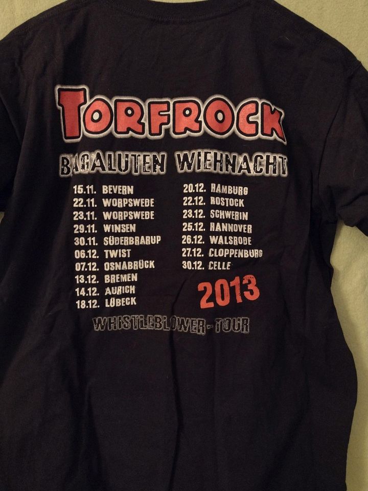 T-Shirt Torfrock bagaluten wiehnacht 2013 - Größe M in Wismar