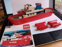 Lego 316 Feuerlöschboot Vintage 80er Jahre Schleswig-Holstein - Süderdeich (Dithm) Vorschau