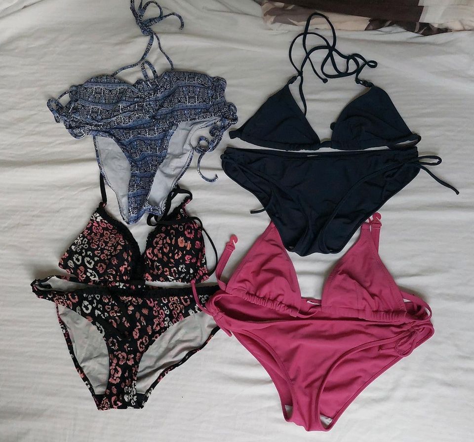 Bikini Sets 36/38 S, Manguun Triangel, Bandeau in Oberschleißheim