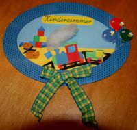 Tür-Schild - "Kinderzimmer" - 30 x 22 cm - für Kinder Rheinland-Pfalz - Limburgerhof Vorschau