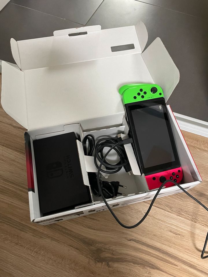 Nintendo Switch mit 3 Spielen in Wesseling