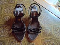 Neue Damen Sandalen --- Größe: 37 --- Farbe: dunkelbraun Sachsen - Schöneck Vorschau