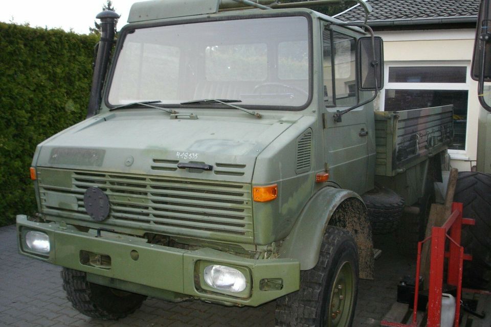 Unimog U 1300 L- ex BW-Zapfwellengetriebe,TÜV neu , H Kennz. in Lienen