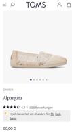 Toms classic natural moroccan crochet 38,5 Köln - Lindenthal Vorschau