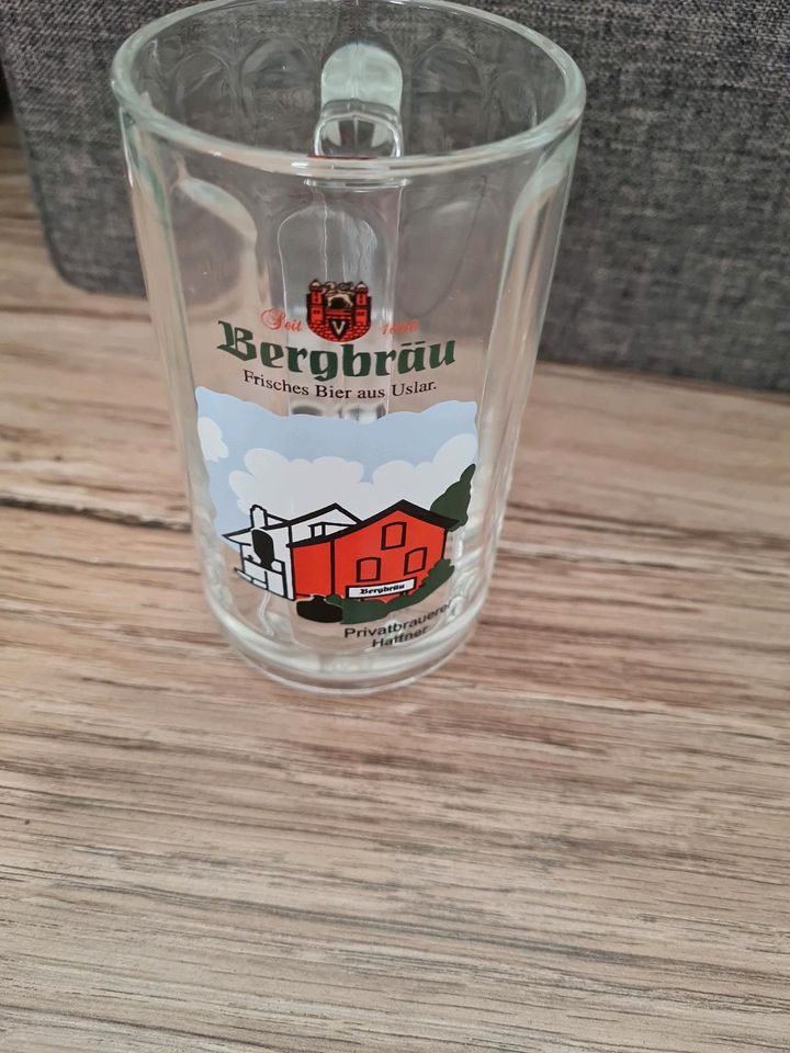 Bierkrug Glas Bergbau 0,25 Liter in Hessisch Oldendorf