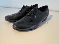 Tamaris Damen Schuhe Budapester Art, Leder, dunkelgrau, Gr. 38 Baden-Württemberg - Winnenden Vorschau