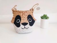 Aufbewahrungskorb Seegras Handmade Geschenk Taufe Geburt Panda Saarbrücken-Halberg - Schafbrücke Vorschau