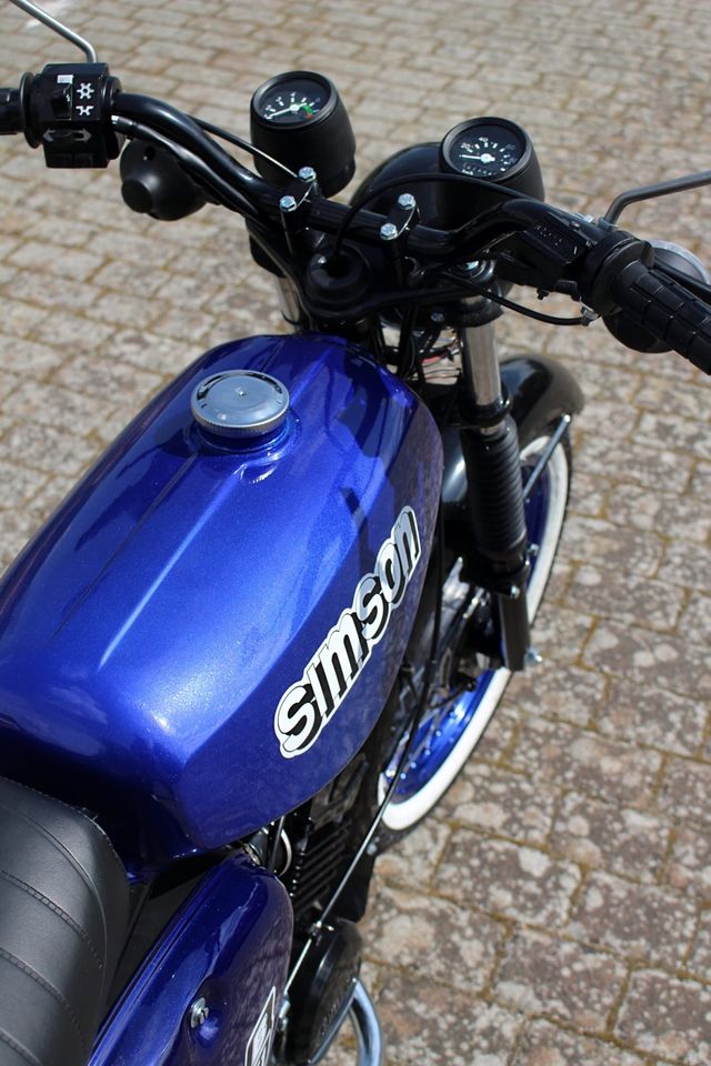 Simson S51 Candyblau Neuaufbau ink. Garantie in Oderberg