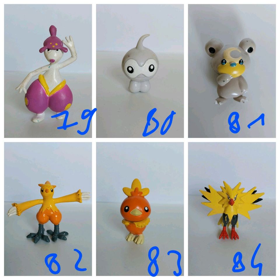 Pokemon Figuren Sammlung in Gersthofen