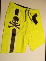 Philipp Plein Long Boardshort Gr. XL in Fluo Yellow Brandenburg - Wilmersdorf bei Pritzwalk Vorschau