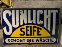 Sunlicht Seife 117 x 78 Emailschild Emaille Blechschild Hessen - Hofheim am Taunus Vorschau