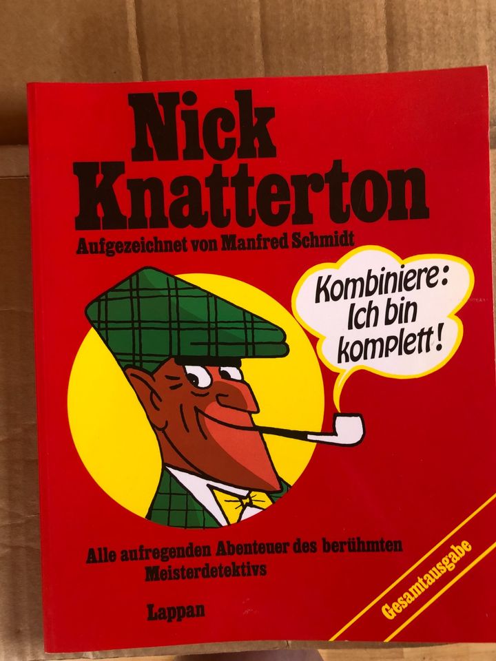 Nick Knatterton - Gesamtausgabe Lappan, 1983 Comic in Haßloch