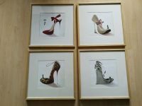 4er Set Schuh Bilder Kunstdrucke "Highheels" v. Inna Panasenko Ricklingen - Mühlenberg Vorschau