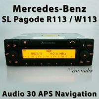 Original Mercedes Audio 30 APS R113 Navigation SL-Klasse Pagode Nordrhein-Westfalen - Gütersloh Vorschau