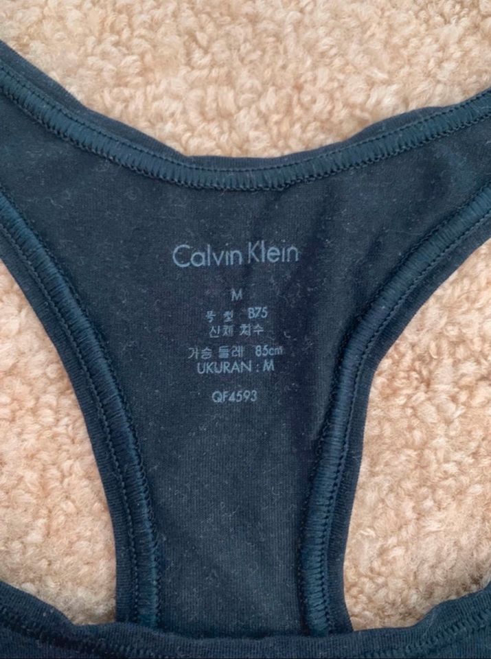 Calvin Klein sport BHs dunkelblau/weiß Gr.M in Gelsenkirchen