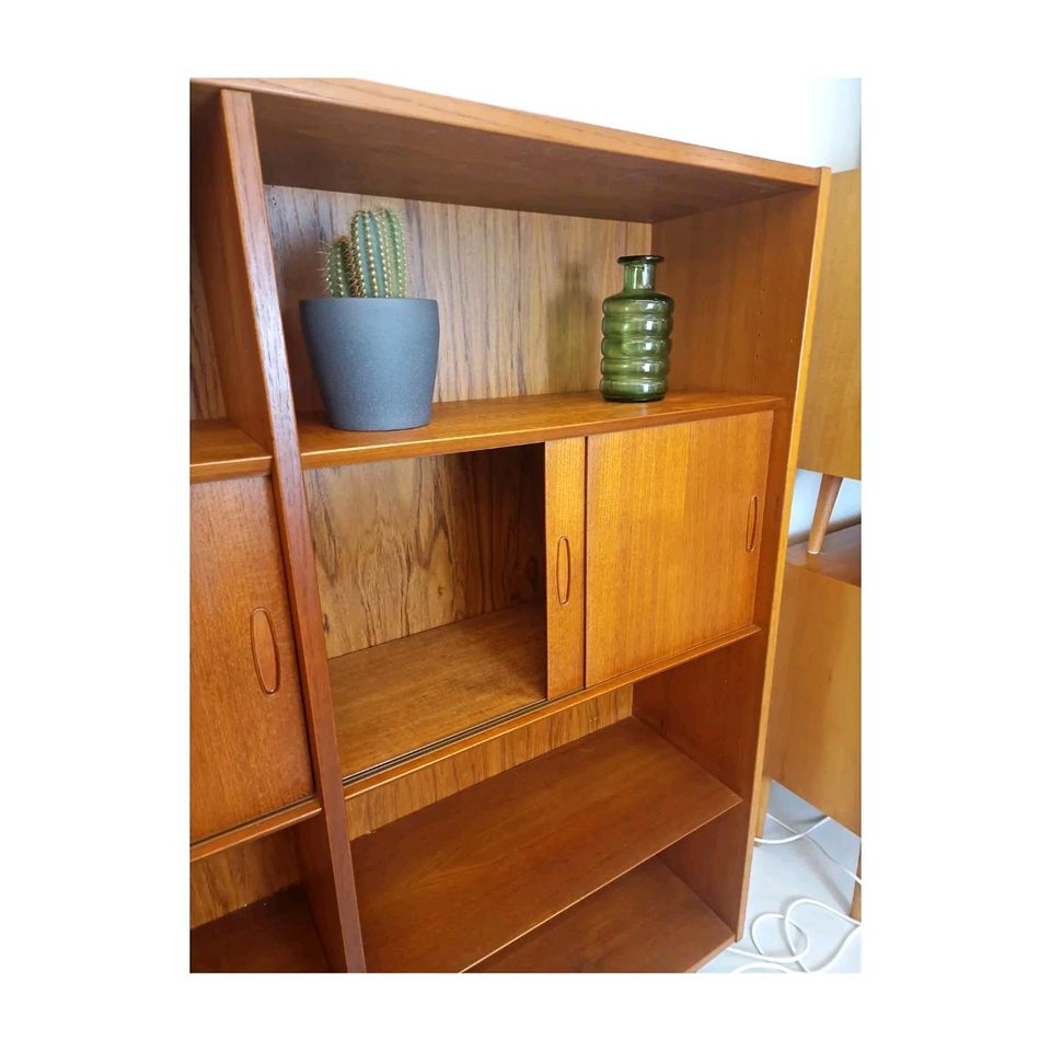 Vintage Highboard Danish Design Sideboard 60er 70er Mid-Century in Solingen