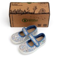 Natural World Kinder Schuhe Sneakers Bio-Baumwolle blau 21 Chemnitz - Kapellenberg Vorschau