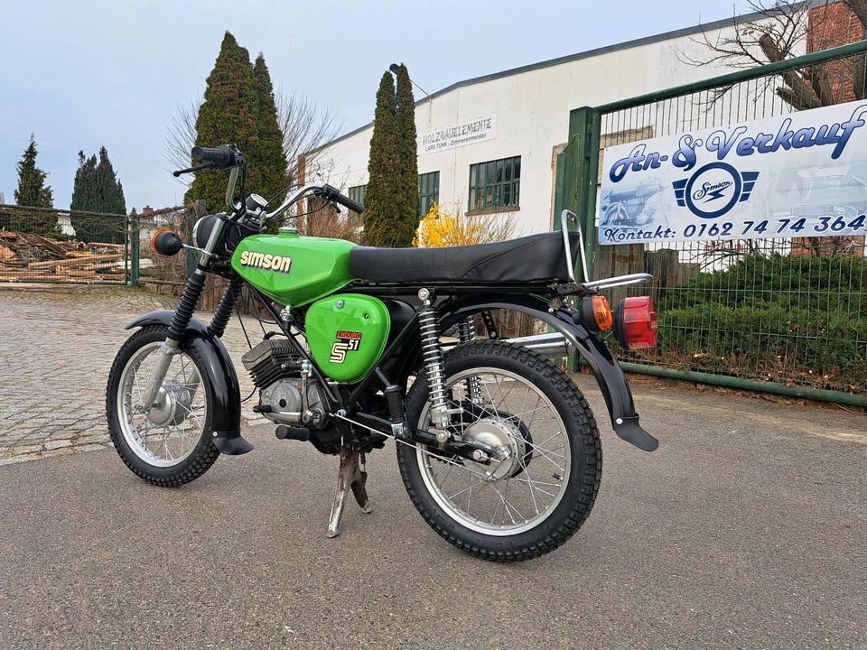 Simson S51 4Gang Baujahr 1986 mit 60km/h Papieren in Altenburg