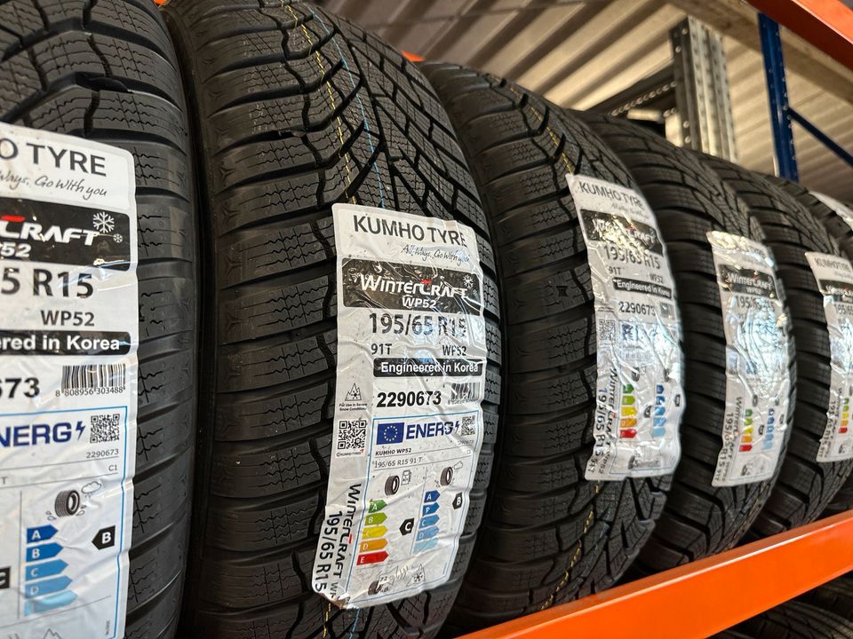 Angebot Reifen 195/65R15 91T KUMHO TYRE Winter WP5 Winterreifen in Waldbröl