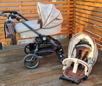 Schöner Kinderwagen Teutonia BeYou mit Sportaufsatz und Babywanne Niedersachsen - Wolfsburg Vorschau