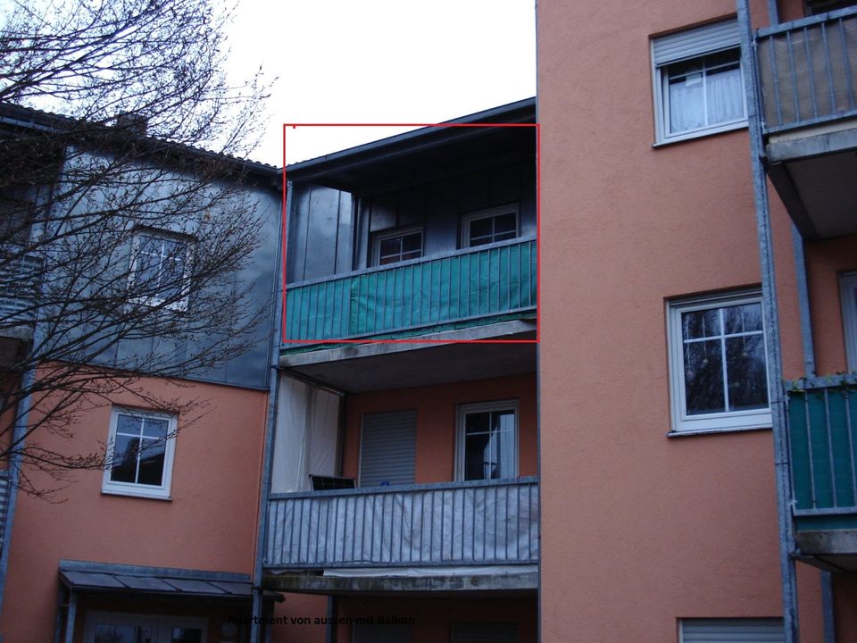 Für Kapitalanleger, Wohnung,Nittendorf mit Balkon, 2 OG vermietet in Nittendorf 