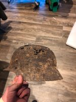 Wehrmacht Stahlhelm Welt Krieg 2 Militaria Nordrhein-Westfalen - Lübbecke  Vorschau