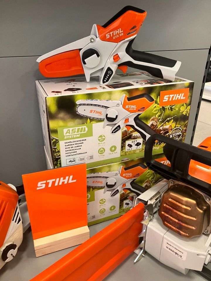 Motorsäge Stihl GTA 26, MS 271, MS 362C, MS 500i, MS 881, in Bohmte