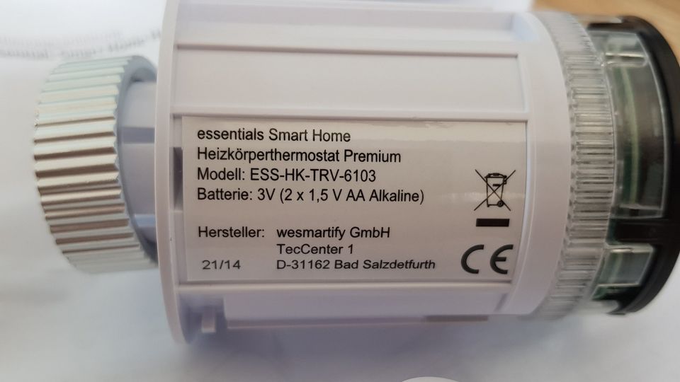 Essentials Smart Home Heizungsthermostat Premium Thermostat in Ingolstadt