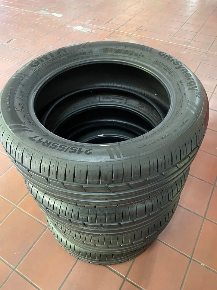 4x NEUE Giti Synergy H2 Sommerreifen 215/55 R17 98H in Recklinghausen