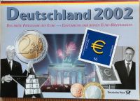 BRD 2002 erstes Prägejahr des € und Einführung der €-Briefmarke Baden-Württemberg - Kürnbach Vorschau