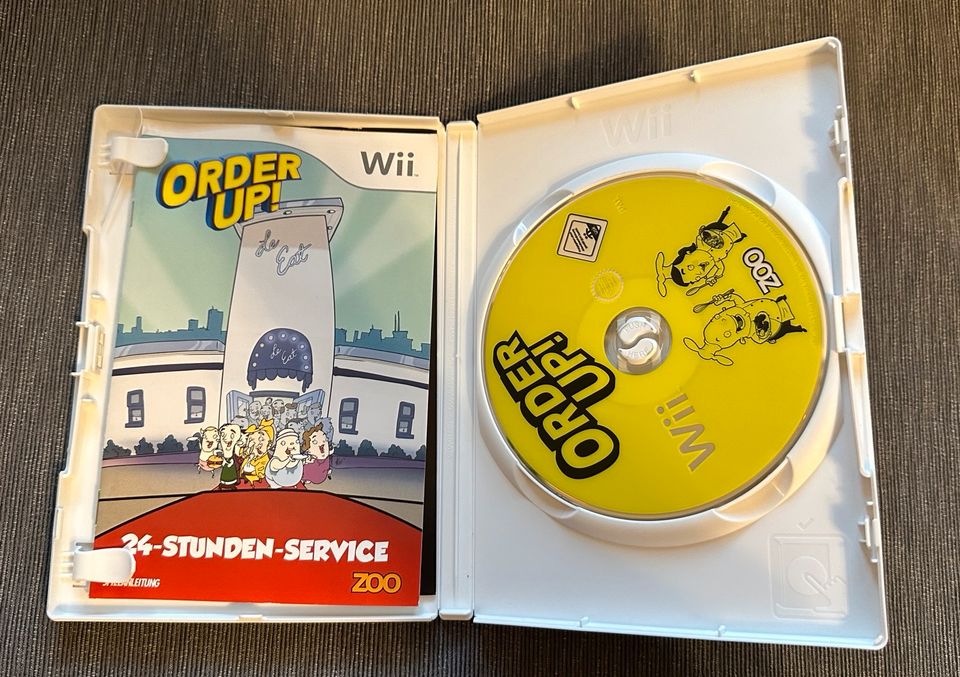 Nintendo Wii Spiel - Order Up! - unbenutzt in Schwabach