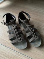 Graceland Riemchen- Sandalen 38 braungrau/ taupe Bayern - Mömlingen Vorschau