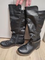 Stiefel gefüttert Gr. 39 Alyssa Schwarz Niedersachsen - Meppen Vorschau