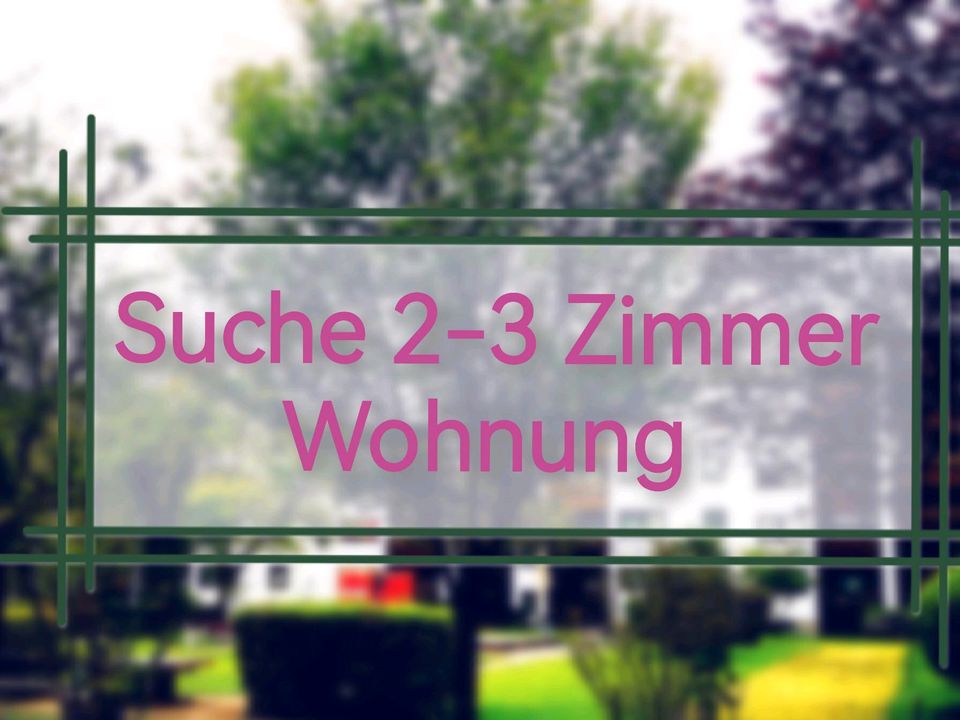 SUCHE:  2-3 Zimmer Wohnung in Augsburg Stadt in Augsburg