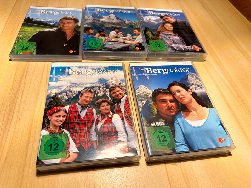 Der Bergdoktor DVD Staffeln 1 - 5  Komplettpreis - TOP in Arnsberg