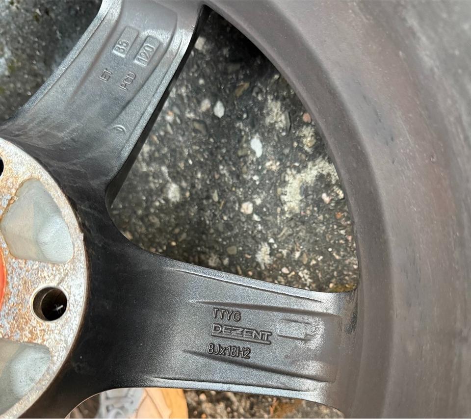 Dotz CP5 DEZENT TY Alufelgen Reifen 5x120 | 8.0 x 18 ET35 mm in Höchstadt