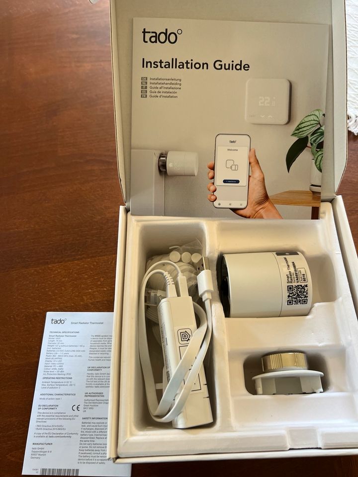 Tado Smart Radiator Termostat Starter Kit V3+ in Steinhagen