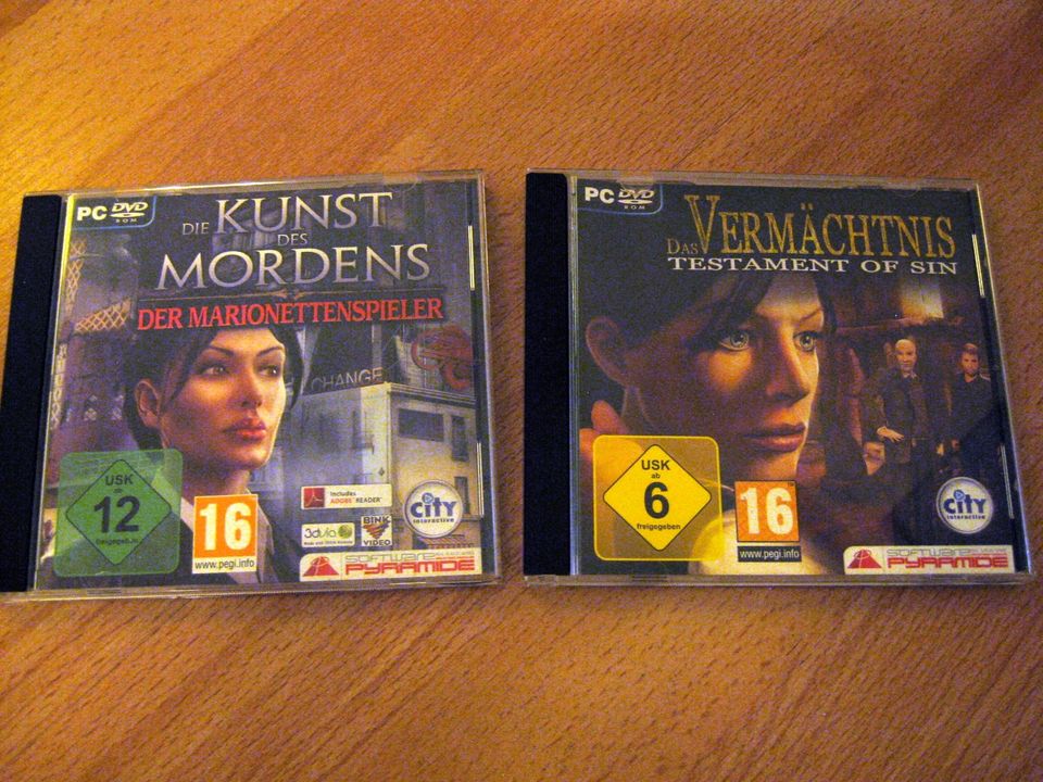 ein Paket CD/DVDs PC-Spiele Wimmelbild Suchbild Adventures in Treuen