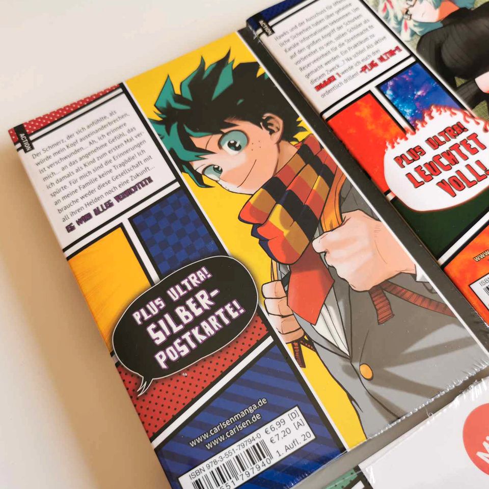 Mangas, My hero academia, 1. Auflage mit Extras, 25 bis 30 in Gleichen