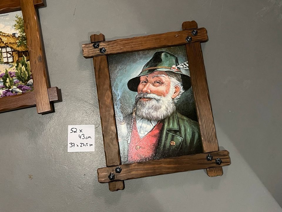 Diverse Bilder zu verkaufen Intarsien je 15 Euro in Bexbach