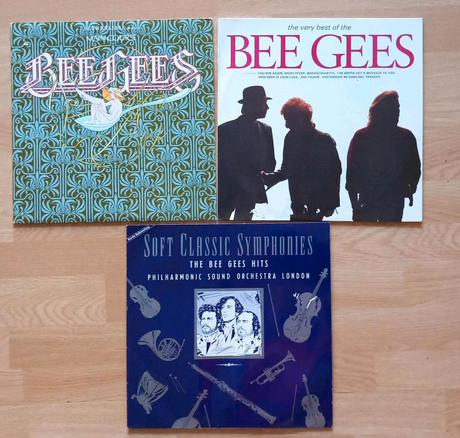 Bee Gees 3 Schallplatten in Kirchheimbolanden