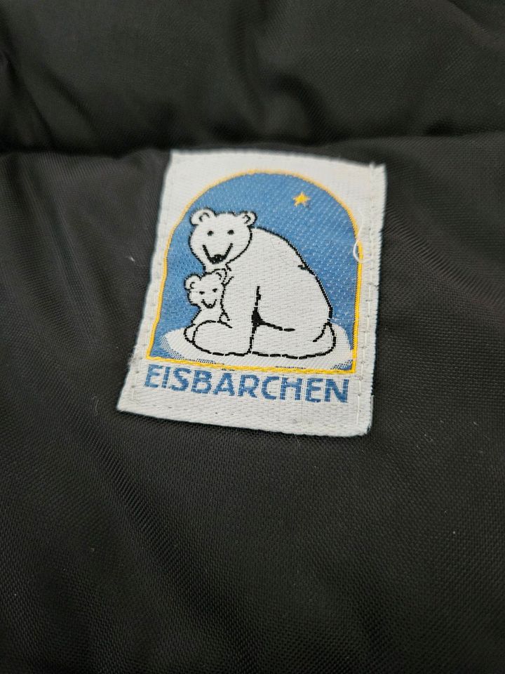 Wintersack für Kinderwagen Buggy Eisbärchen schwarz in Teutschenthal