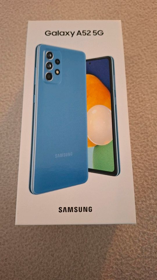 Samsung A52s 5G - 128GB - Awesome Blue (ohne Simlock) in Sohren Hunsrück