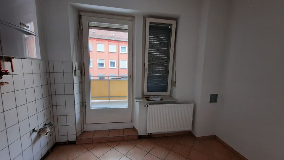 Lichtdurchflutete 3-Zimmer-Wohnung mit Balkon zum Innenhof in Nürnberg (Mittelfr)
