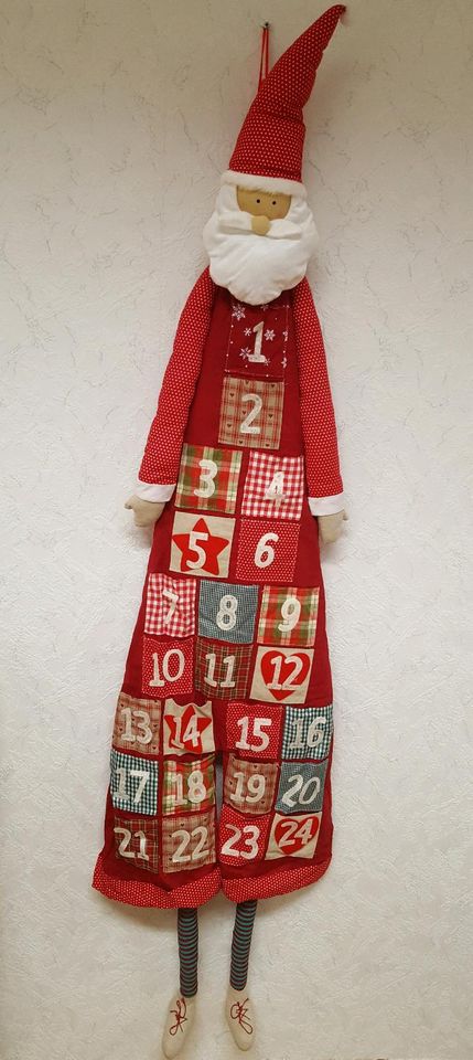 XXL Weihnachtsmann Adventskalender Deko #Wohnung #Einfamilienhaus in Twist