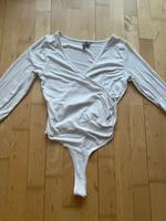 Bodyshirt Body von ASOS Gr S/36 weiß langarm Bayern - Gaukönigshofen Vorschau