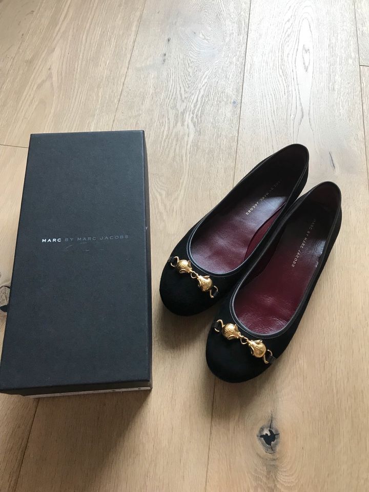 Marc Jacobs Ballerina Schuhe Schwarz Mäuse Neu in München