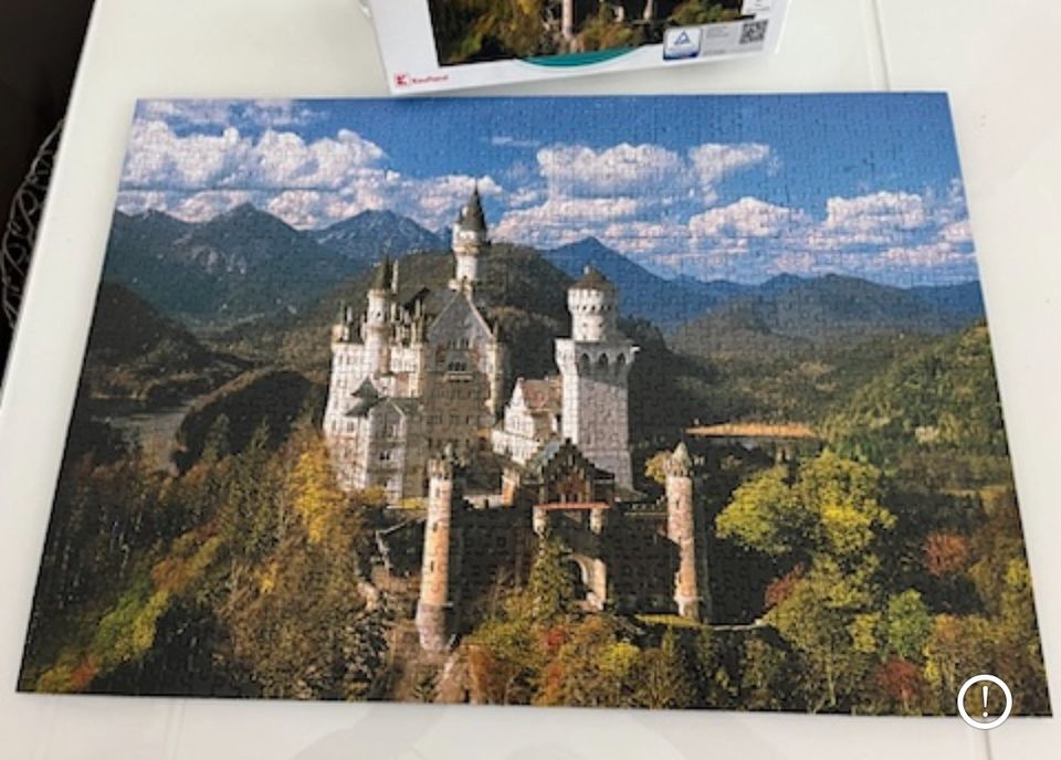 Puzzle 1000 Teile Schloss Neuschwanstein in Berlin